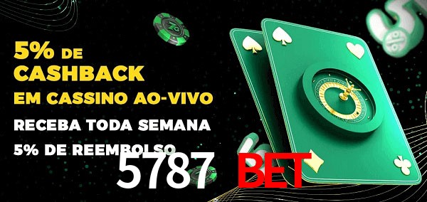 Promoções do cassino ao Vivo 5787 bet